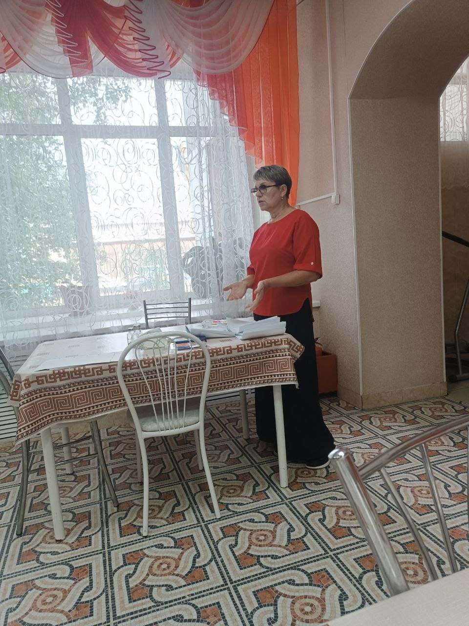 Беседа и тренинг